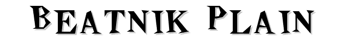 Beatnik Plain font